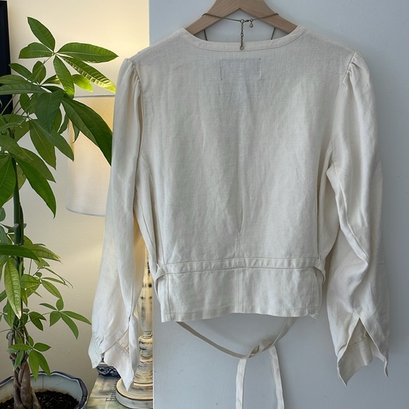 J.Crew Collection ~ Embroidered Linen Jacket - Picture 7 of 9